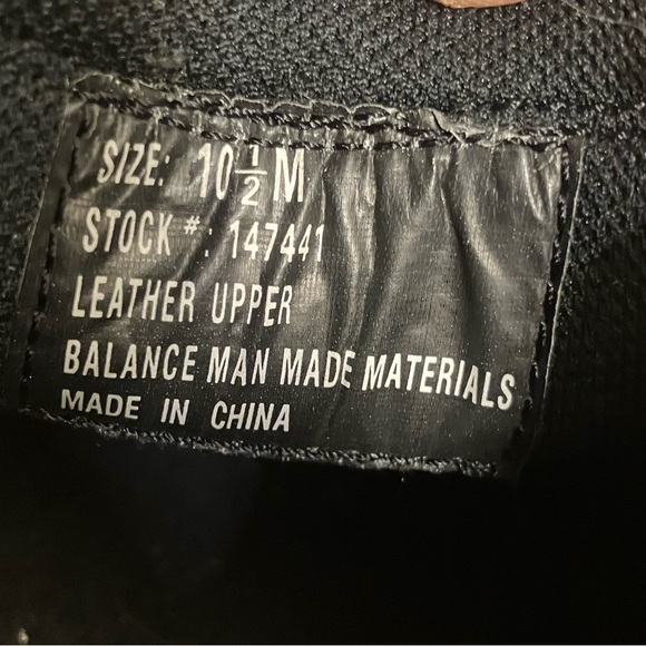 GBX Black Leather Loafers Slip on Size 10.5 - Picture 9 of 9